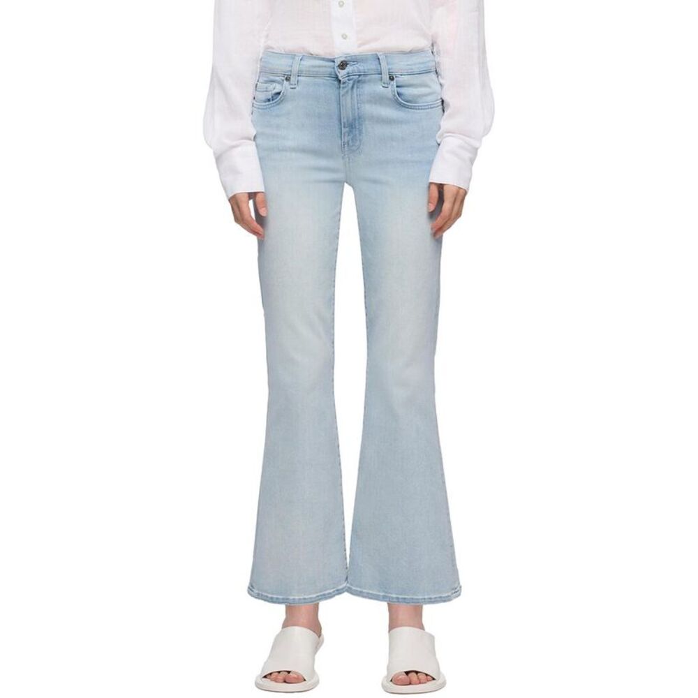 7 For All Mankind Womens  Cropped Decatur Jean